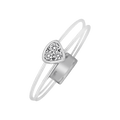 18 K White Gold