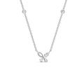 18 K White Gold