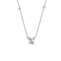 18 K White Gold
