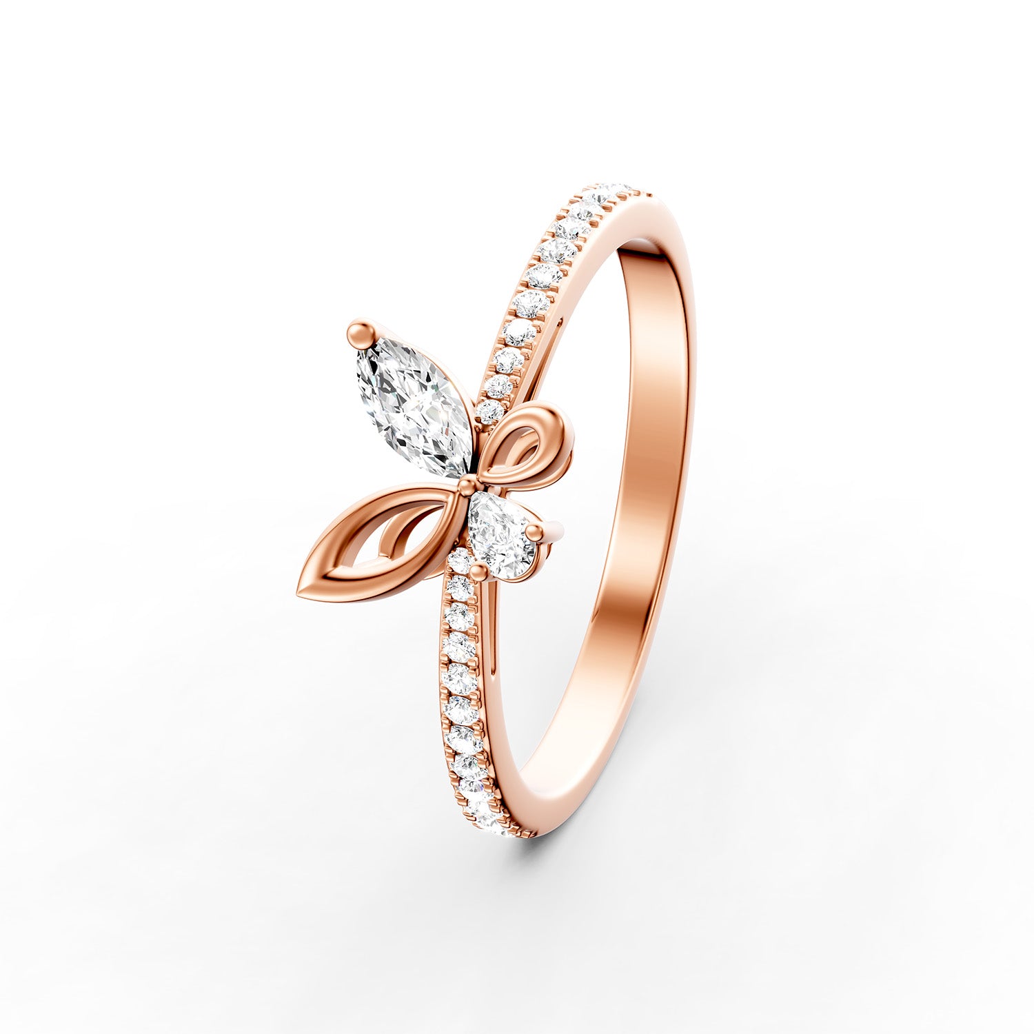 18 K Rose Gold