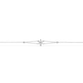 18 K White Gold