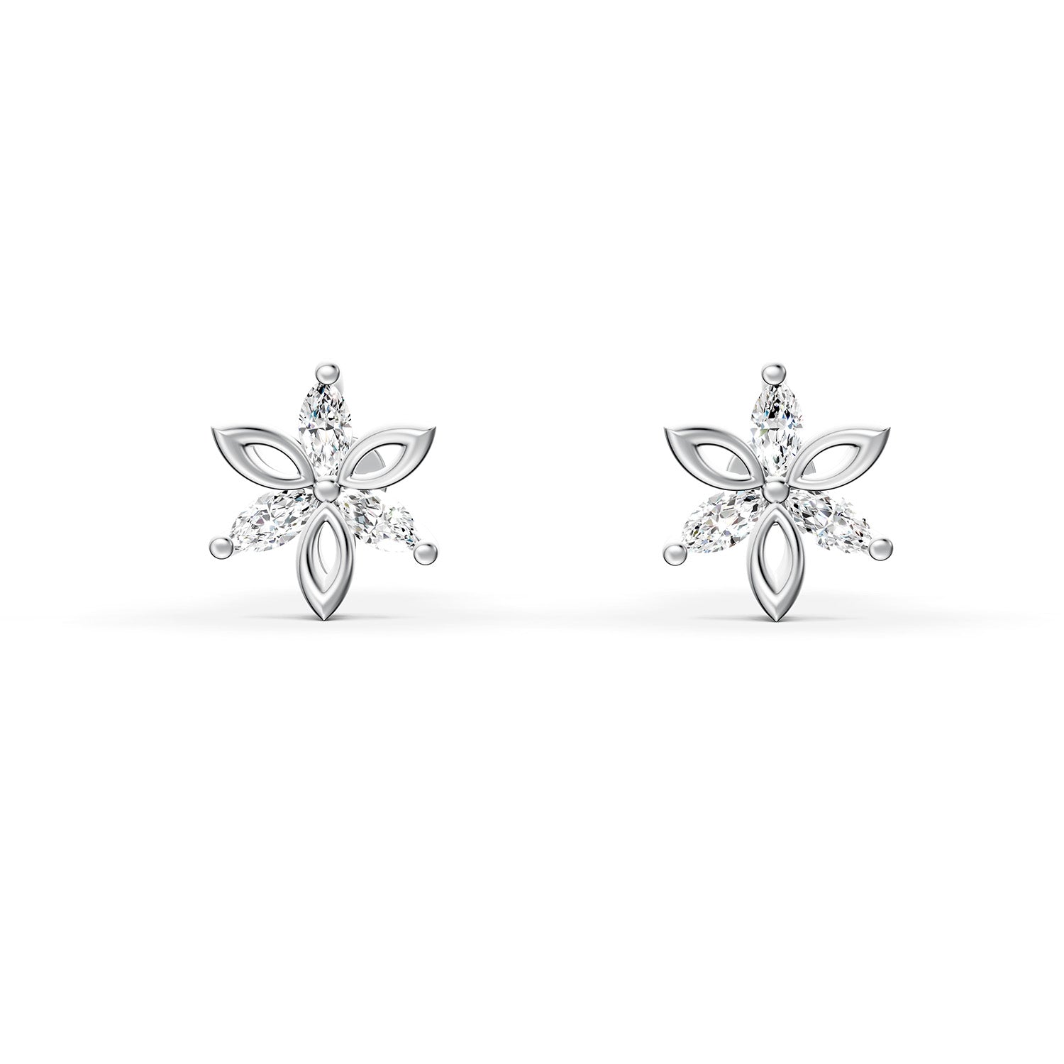 18 K White Gold