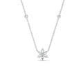 18 K White Gold
