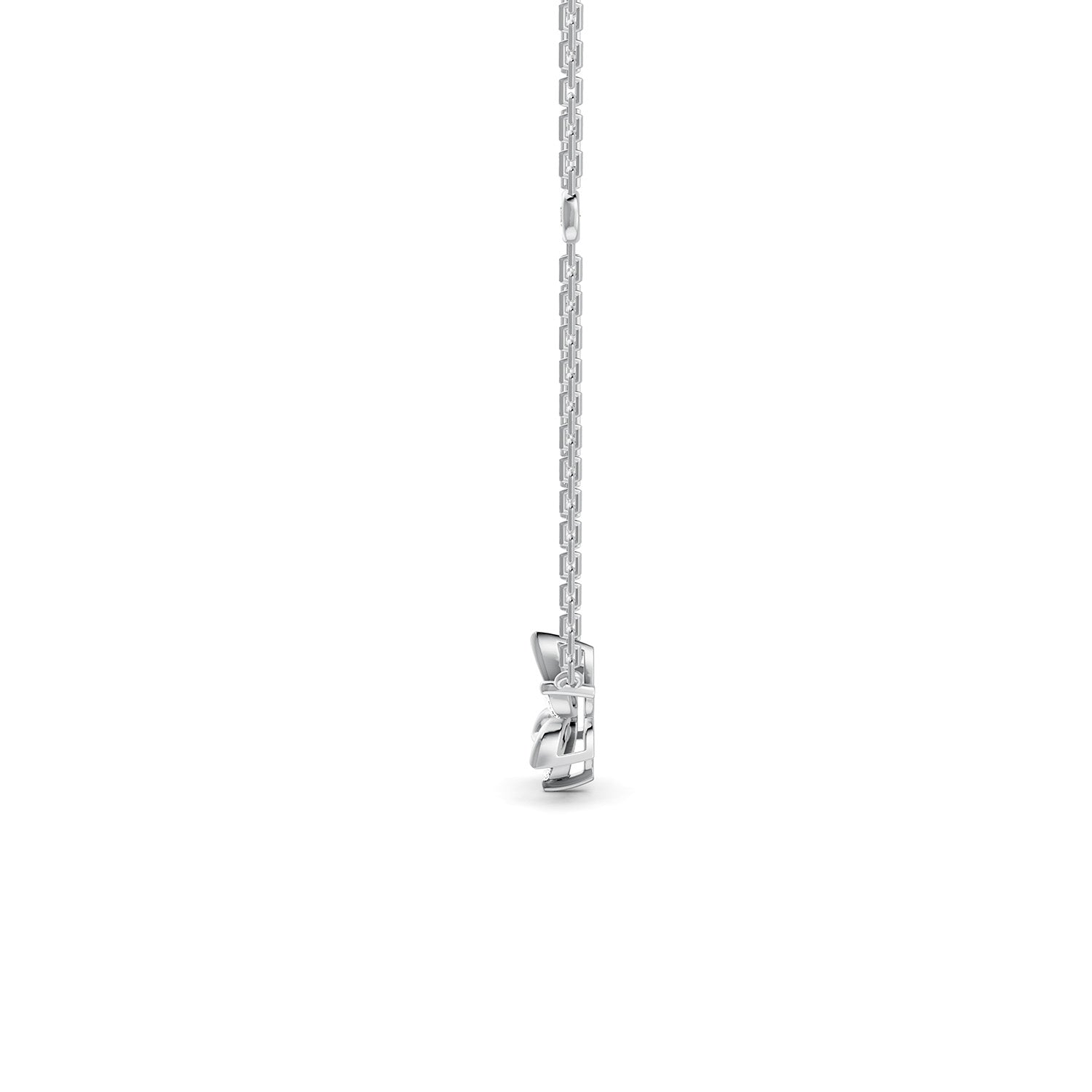 18 K White Gold