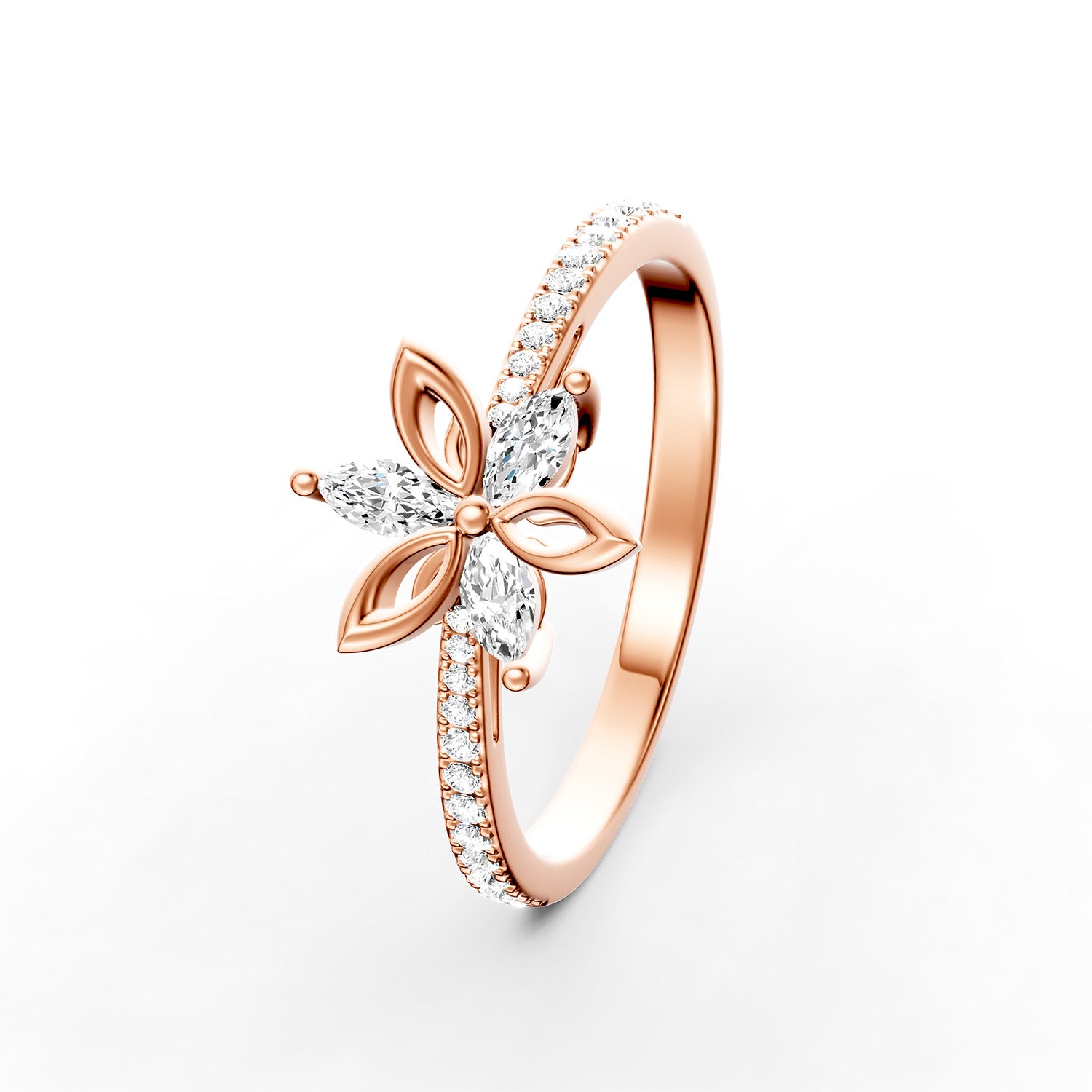 18 K Rose Gold