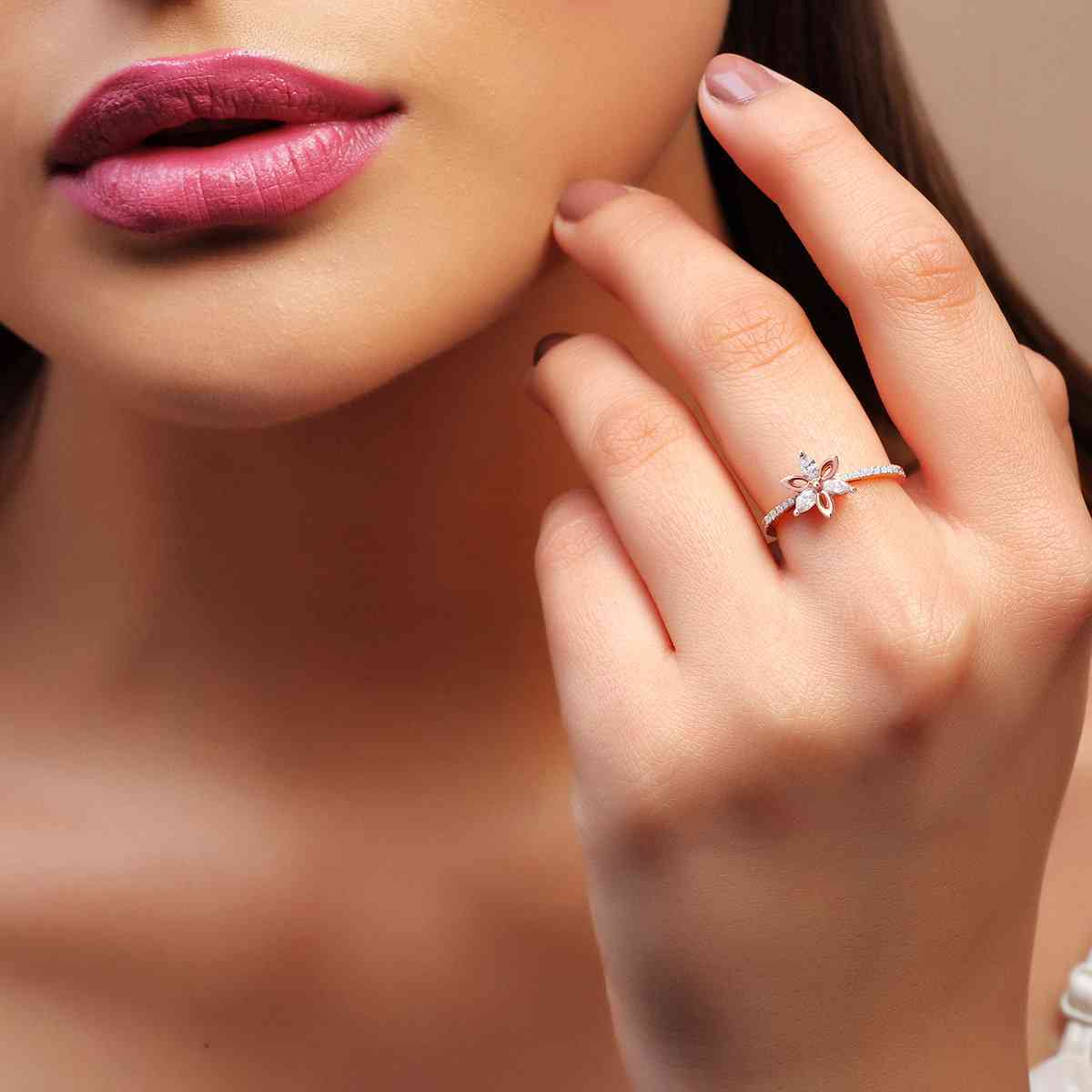 18 K Rose Gold