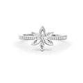 18 K White Gold