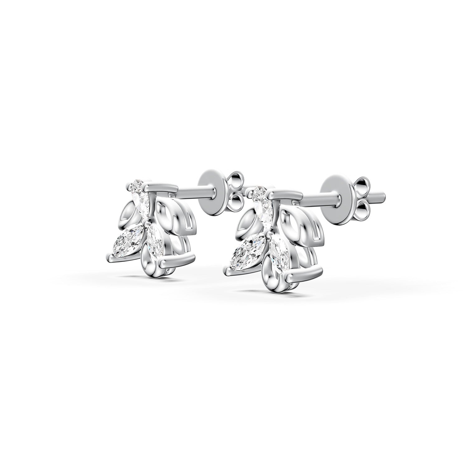 18 K White Gold