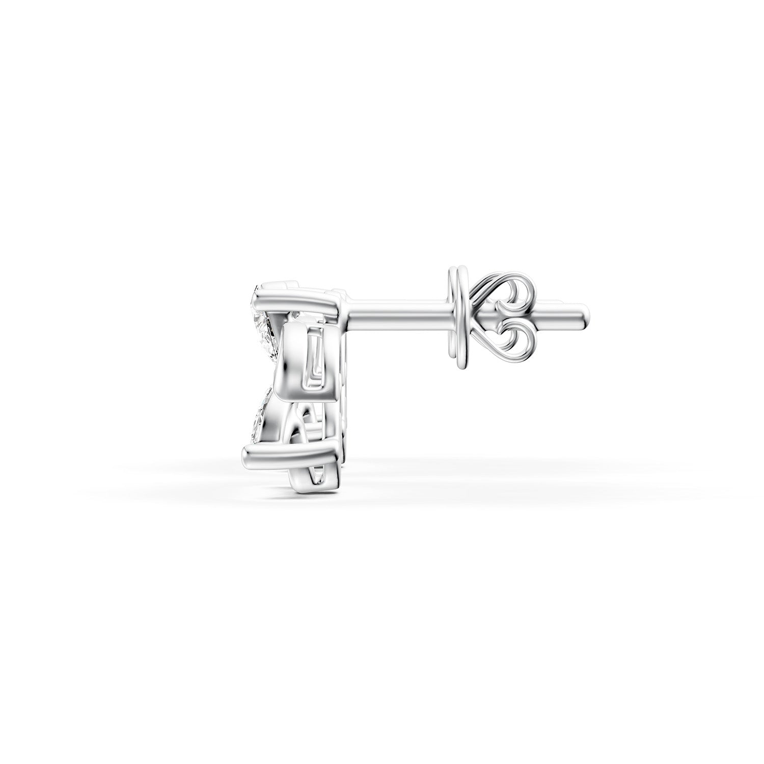 18 K White Gold