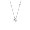 18 K White Gold