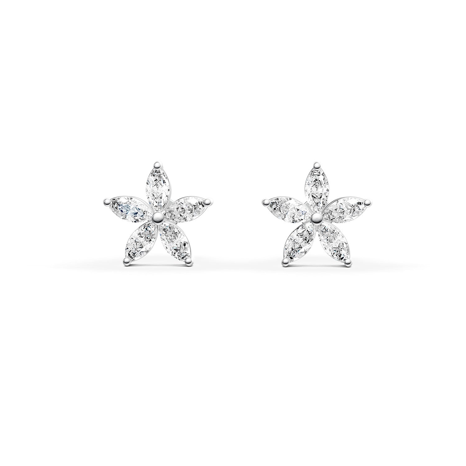 18 K White Gold