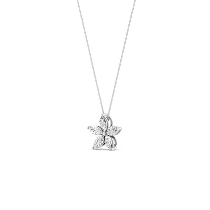 18 K White Gold