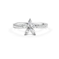 18 K White Gold