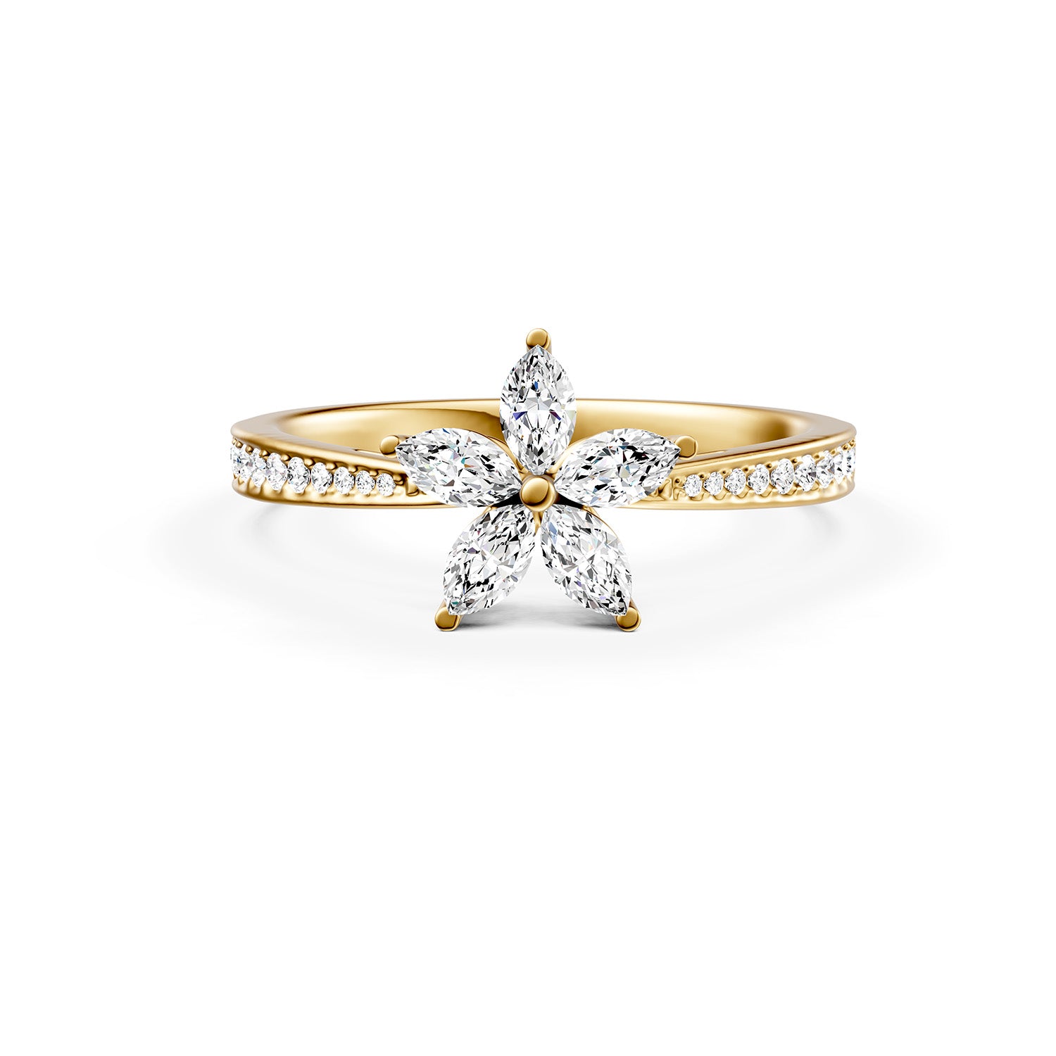 18 K Yellow Gold