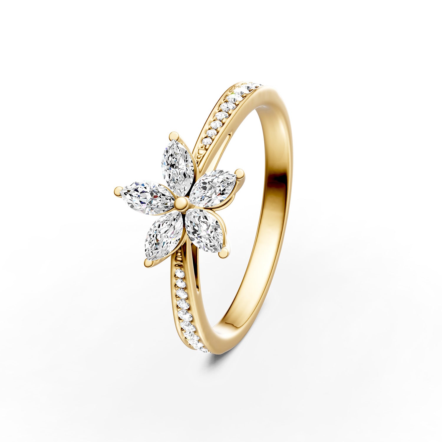 18 K Yellow Gold