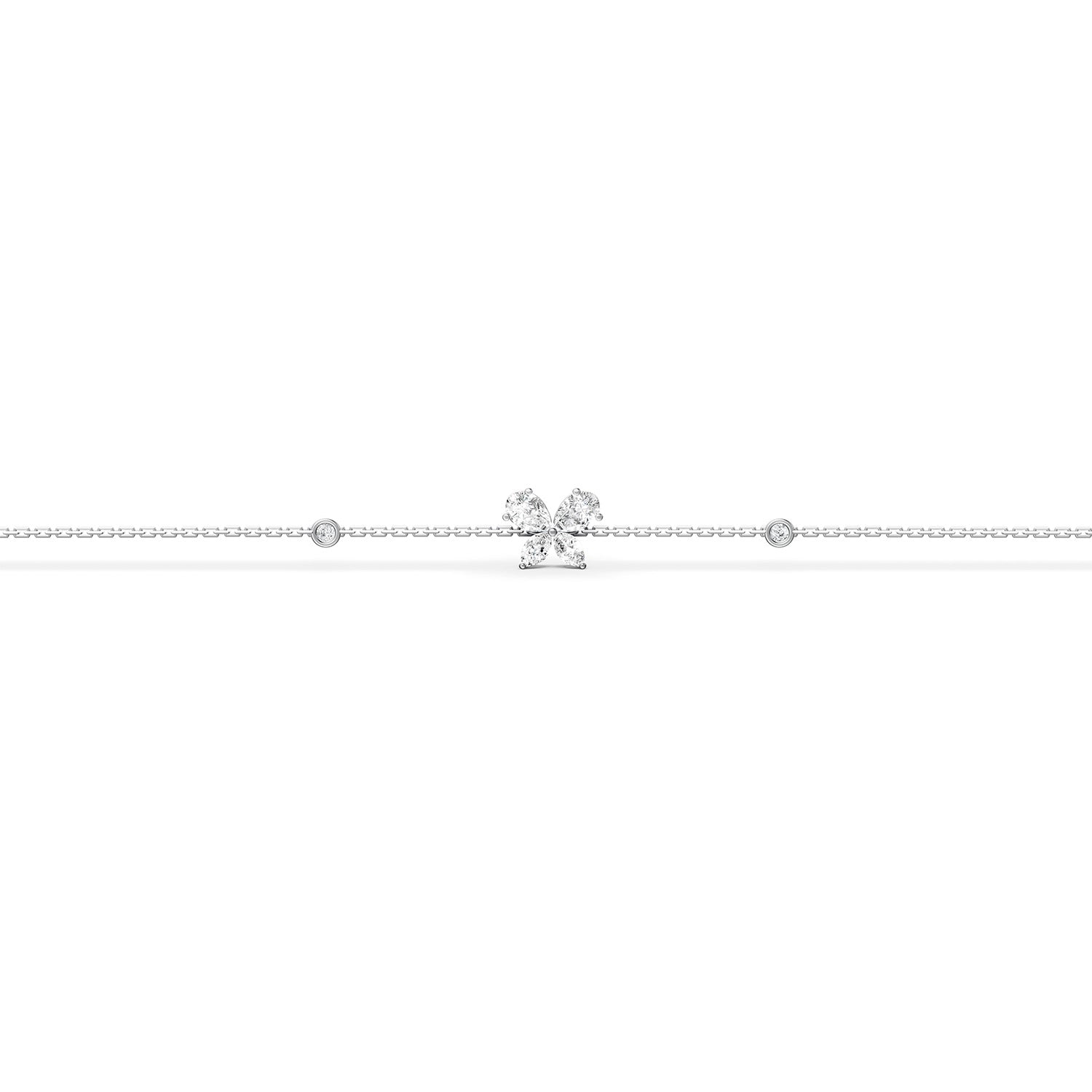 18 K White Gold
