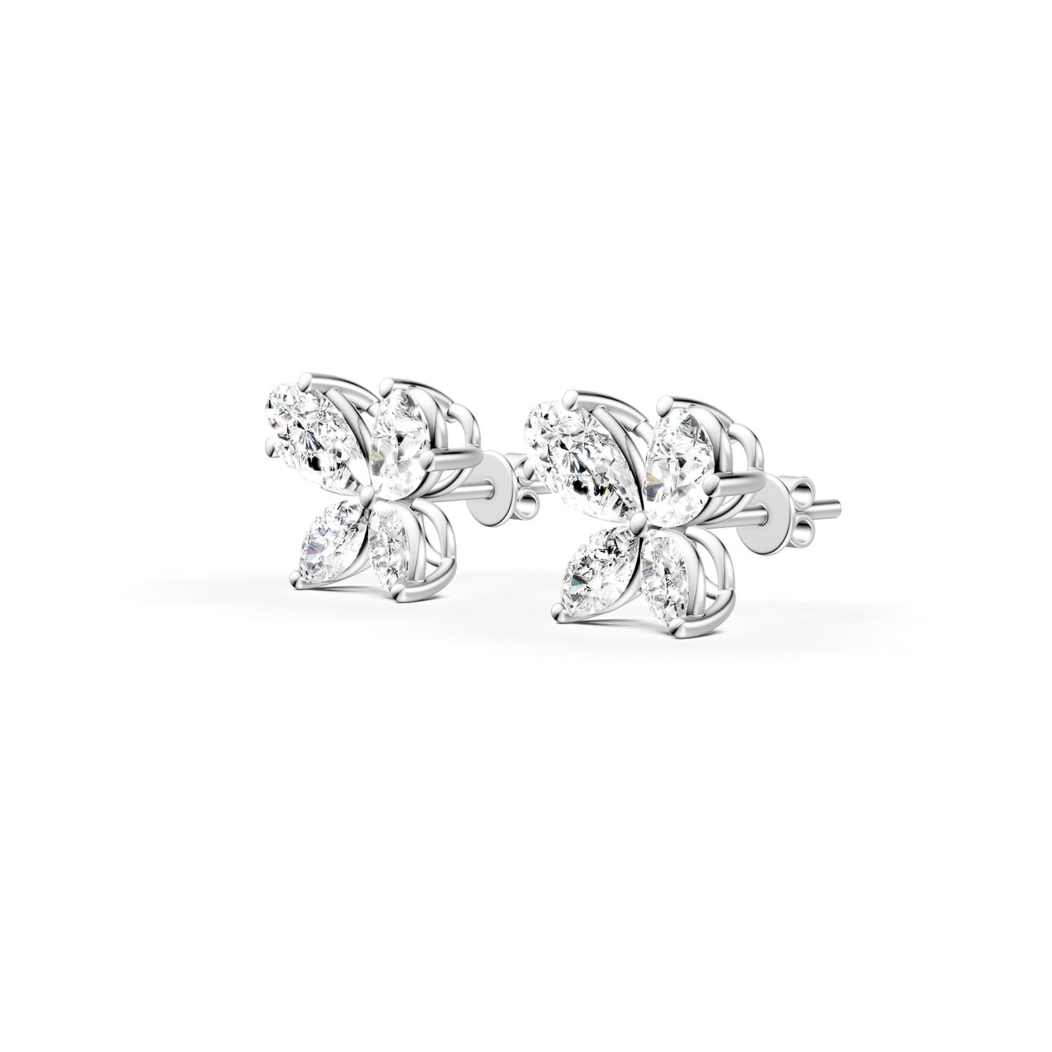18 K White Gold