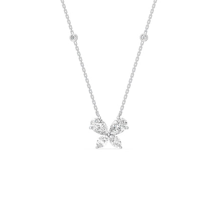 18 K White Gold