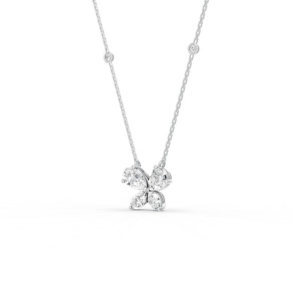 18 K White Gold