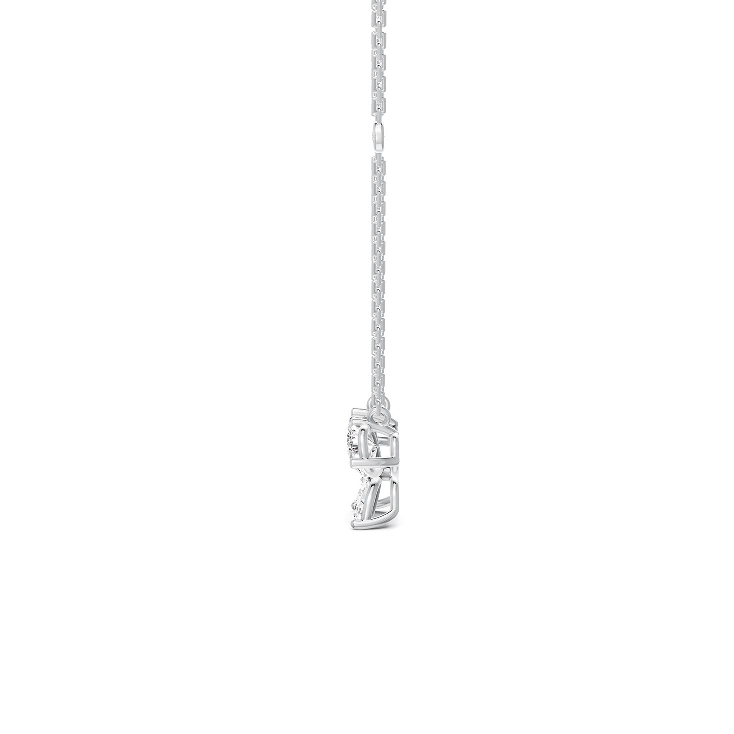 18 K White Gold
