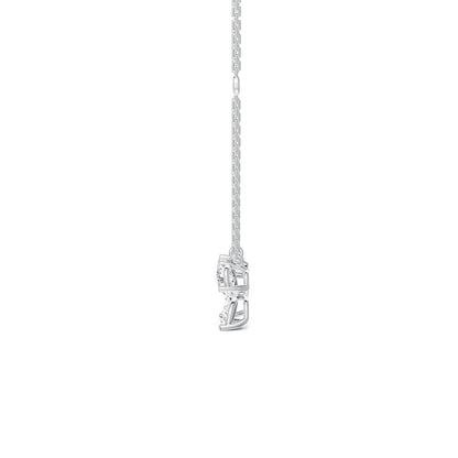 18 K White Gold