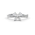 18 K White Gold