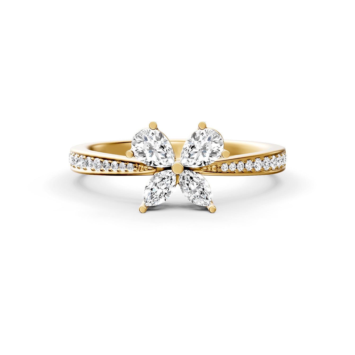 18 K Yellow Gold