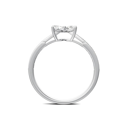 18 K White Gold