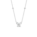 18 K White Gold
