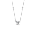 18 K White Gold