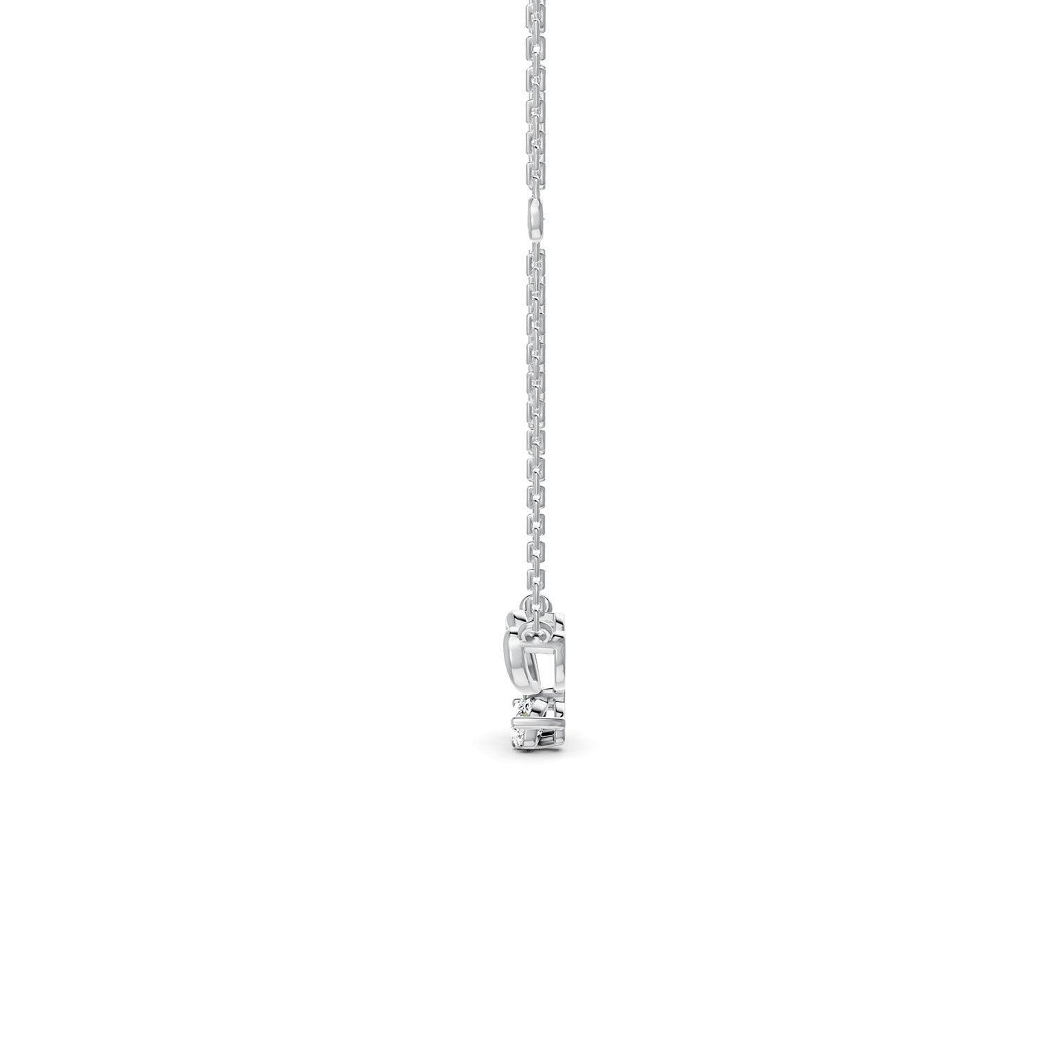 18 K White Gold