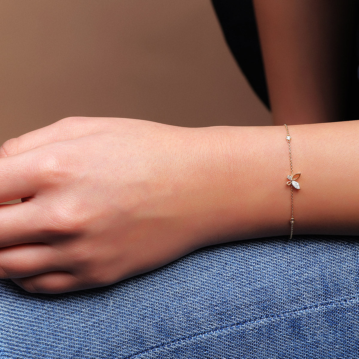 18 K Rose Gold
