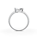 18 K White Gold