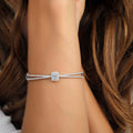 18 K White Gold