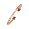 18 K Rose Gold SmoKyquartz