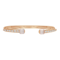18 K Rose Gold Rosequartz