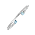 18 K White Gold Londonbluetopaz