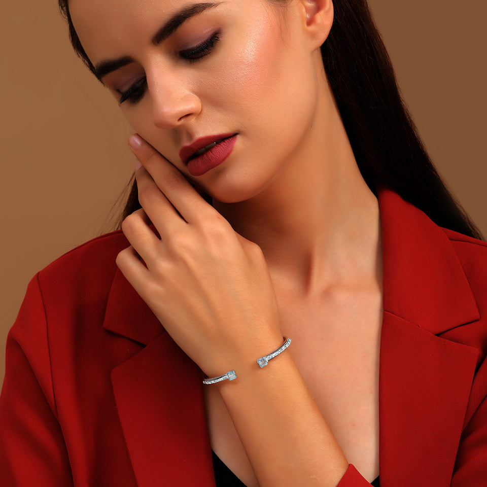 18 K White Gold Londonbluetopaz