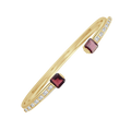 18 K Yellow Gold Garnet