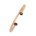18 K Rose Gold SmoKyquartz