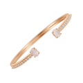 18 K Rose Gold Rosequartz