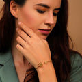 18 K Yellow Gold Citrine