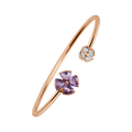 18 K Rose Gold Amethyst