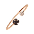 18 K Rose Gold SmoKyquartz