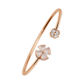 18 K Rose Gold Rosequartz