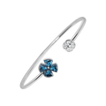 18 K White Gold Londonbluetopaz