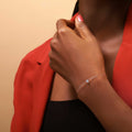 18 K White Gold