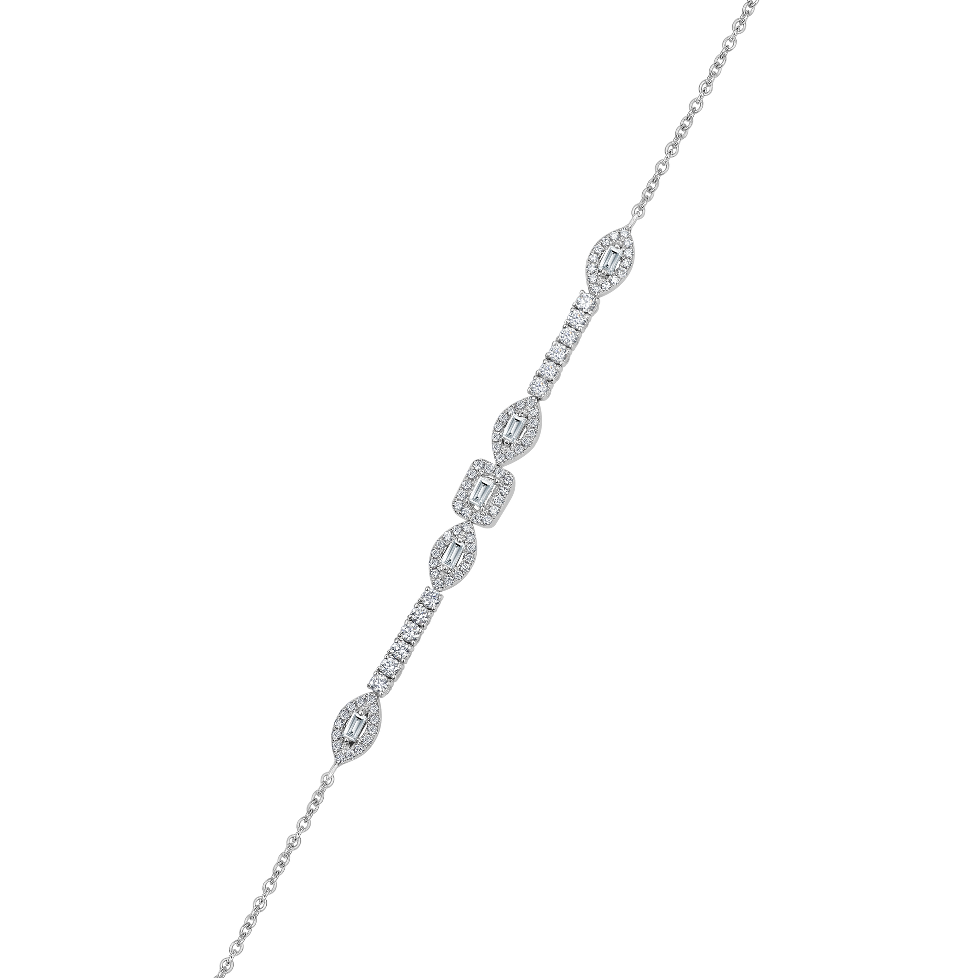 Je© Emerald Illusion Diamond Bracelet