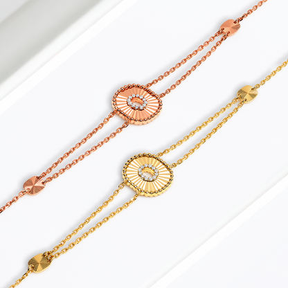 18 K Rose Gold