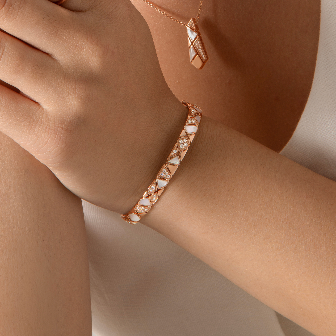 18 K Rose Gold